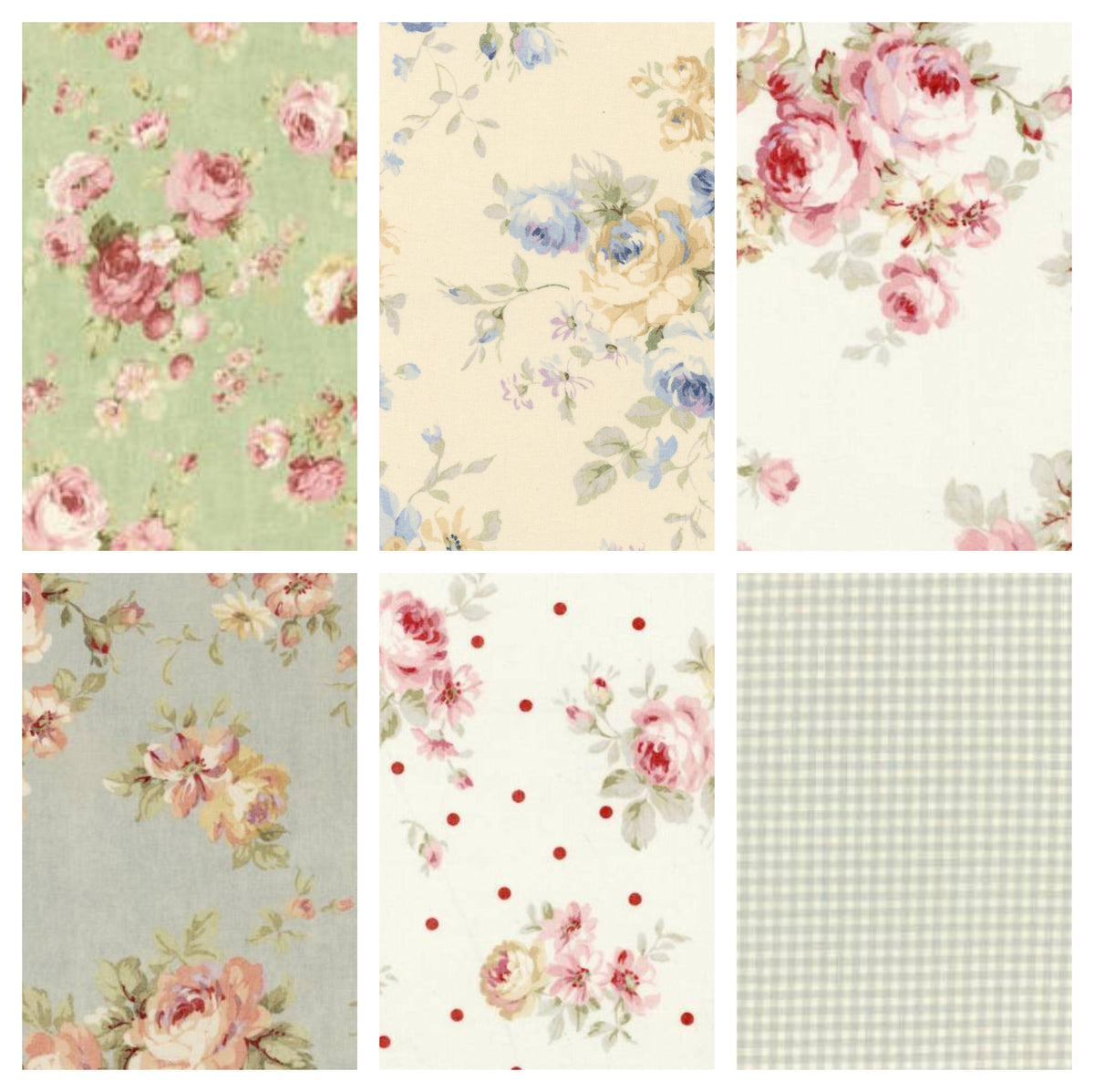 Durham Quilt Collection Rose Garden Fabrics