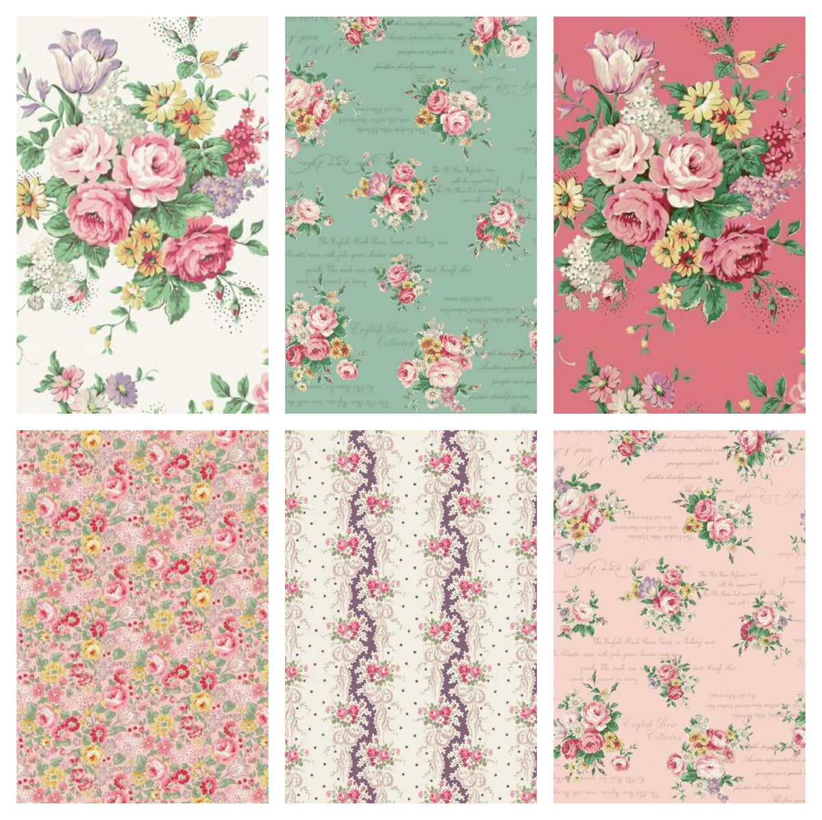 English Rose Garden – Rose Garden Fabrics