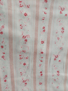 Durham cotton fabric by Lecien 9542P Roses on ivory