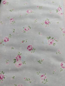 Princess Rose fabric by Lecien 31267-90 gray
