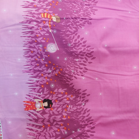 Wee Wanderer cotton fabric by Sarah Jane for Michael Miller DC6223Mage Summer Nights