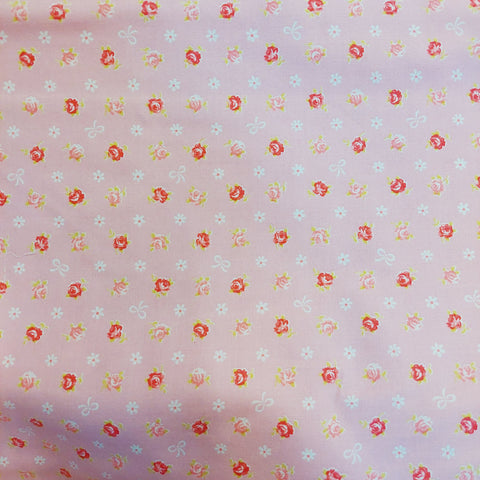 Romantic Memories cotton fabric by Quilt Gate AP8787-13B Pink background