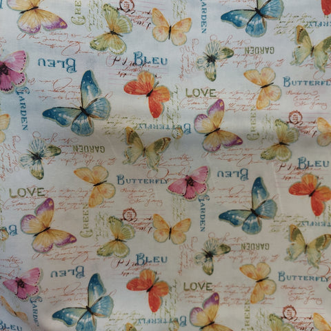 Rainbow Seeds cotton fabric by  Wilmington Fabrics  86423-176