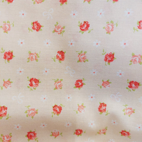 Romantic Memories cotton fabric by Quilt Gate AP8787-13A Ivory background