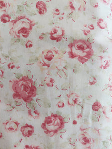 Durham Quilt Collection cotton fabric by Lecien 31338-20 Red Roses on Pink