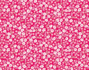 Sweet Shoppe cotton fabric by Benartex 03650-10 Red Floral