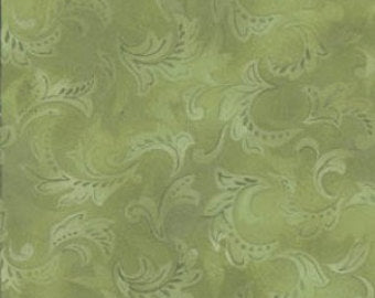 Green Tonal Cotton Fabric Southern Nights Fabriquilt 112-26201