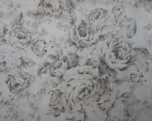 Kilala Antique Roses 201205-11F cotton Fabric Taupe Roses