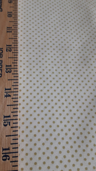 Bitty Polka Dot cotton fabric by Lakehouse Dry  Goods  LH08037artichoke