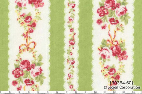 Flower Sugar cotton fabric by Lecien 30364-60
