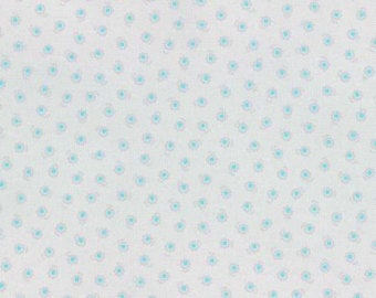 Flower Sugar cotton fabric by Lecien 31132-90 Floral on light Gray