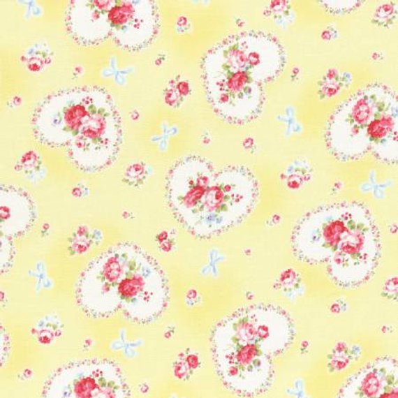 Princess Rose fabric by Lecien 31266-50