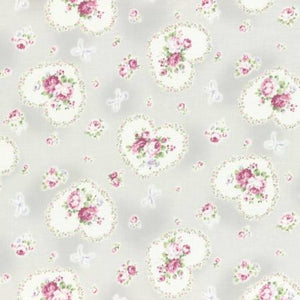Princess Rose fabric by Lecien 31266-90