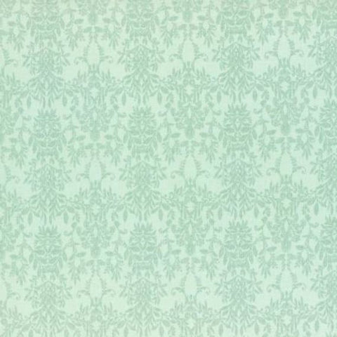 Rococo and Sweet fabric by Lecien 31364-60 Green/Blue