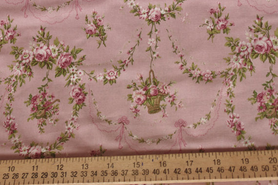 Yuwa cotton fabric  Rose Garland 812965D