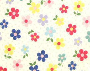 Yuwa cotton fabric Daisy Flowers 819960A