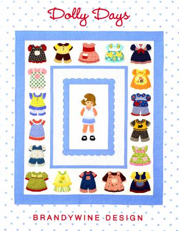 Dolly Days Softcover Pattern Book by  Brandywine Designs