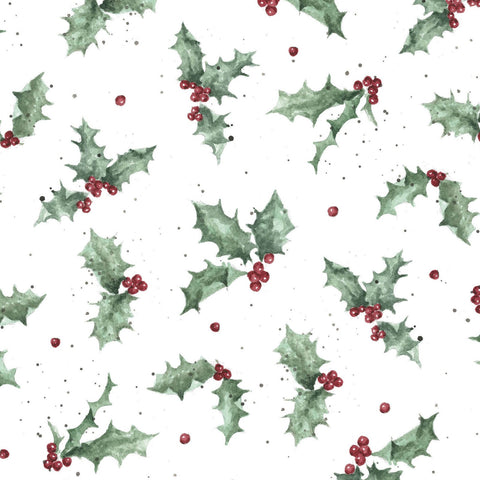 Warm Wishes 6313-UW by Maywood Studios Cotton Fabric Holly