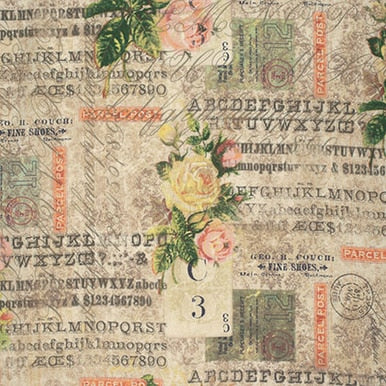 Eclectic Elements cotton fabric by Tim Holtz for Free Spirit PWTH035mult