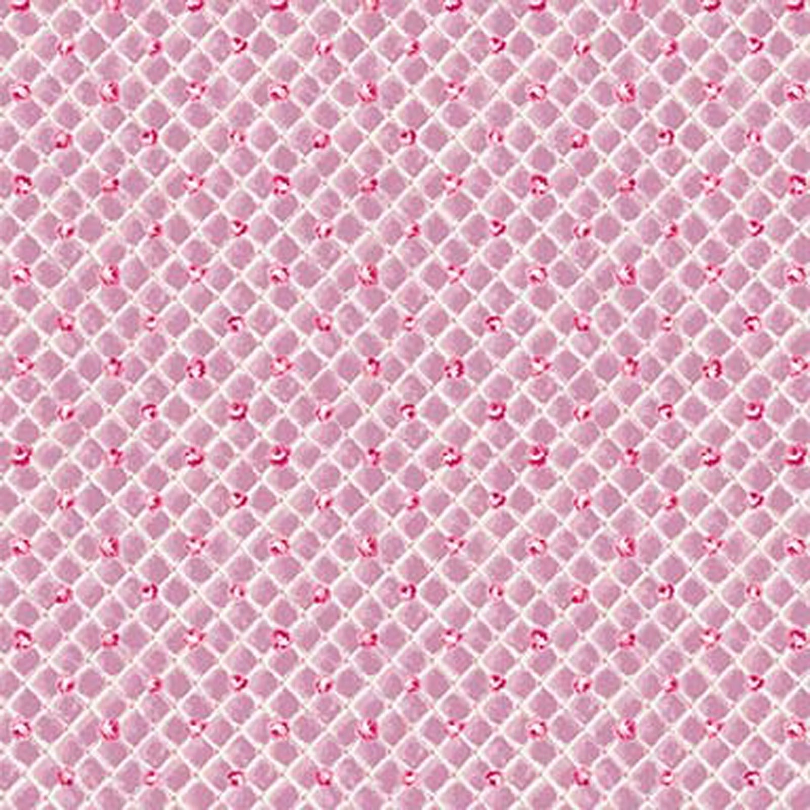 Rose Garden RU2410-15D Rose Lattice Print on Purple by Quilt Gate