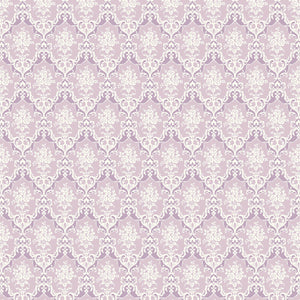 Rose Waltz RuRu Bouquet cotton fabric by Quilt Gate Ru2450-15E Purple
