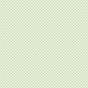 Light Olive Plaid Daisy Daisy  Cotton Fabric by Clothworks Y2656-23