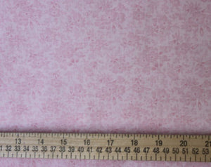 Tone on tone Floral cotton fabric by Lakehouse Dry  Goods Penelope LH11036pink
