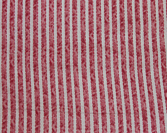 Penelope cotton fabric by Lakehouse Dry  Goods  LH10048pnk  Ribbon Stripe Pink