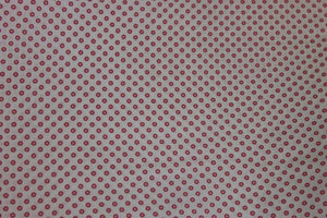 Ringed Dot cotton fabric by Lakehouse Dry  Goods Penelope LH11049petal