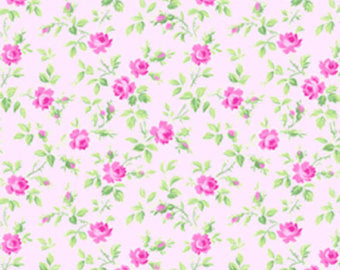 Sausalito Cottage  cotton fabric by Lakehouse Dry  lh13059pink