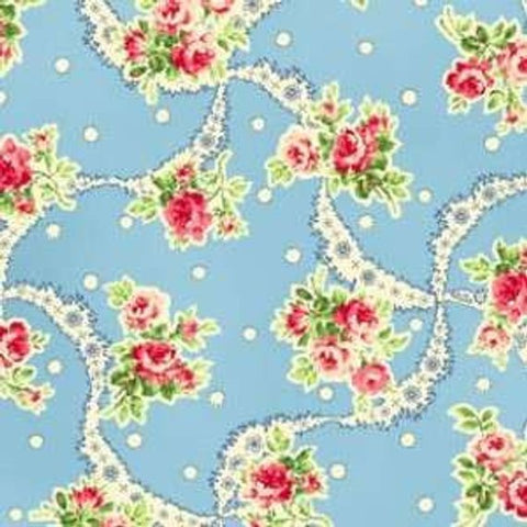 Sweet Charms cotton fabric by Quilt Gate MR2150-12B
