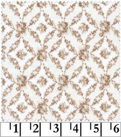 Amelia cotton fabric by Quilt Gate MR2170-16A Tan and Cream