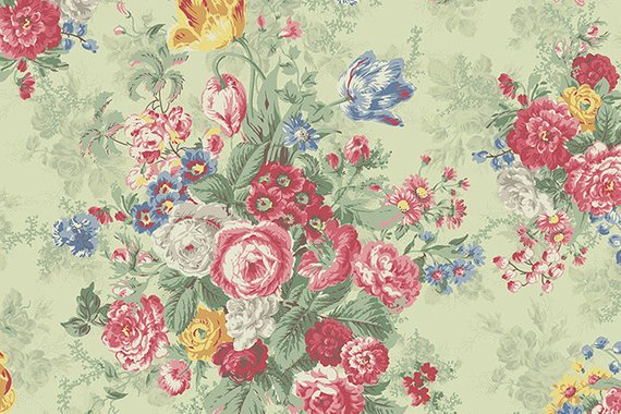 Julia Cotton Fabric by Quilt Gate MR2180-11c