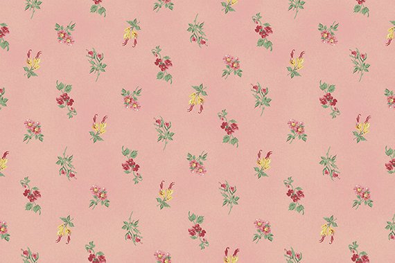 Julia cotton fabric by Quilt Gate MR2180-14B Peach
