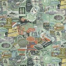 Eclectic Elements cotton fabric by Tim Holtz for Free Spirit PWTH009multi