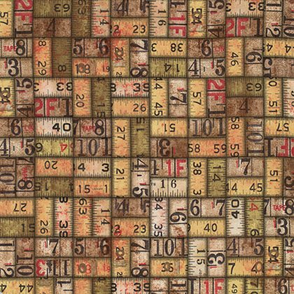 Eclectic Elements cotton fabric by Tim Holtz for Free Spirit PWTH010Neutral