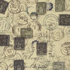 Eclectic Elements cotton fabric by Tim Holtz for Free Spirit PWTH021neut
