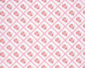 Lulu Roses  cotton fabric by Tanya Whelan for Free Spirit PWTW095pink