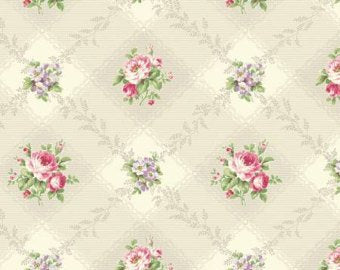 Love Rose Love cotton fabric by Quilt Gate Ru2300-12A