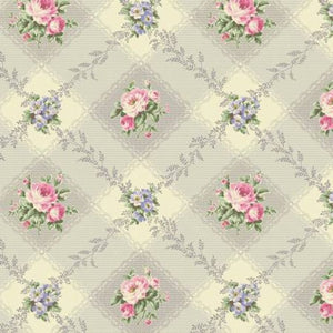 Ruru Love Rose Love cotton fabric by Quilt Gate Ru2300-12D