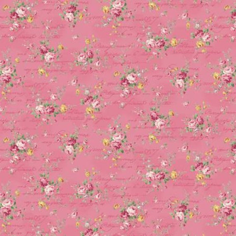 Love Rose Love cotton fabric by Quilt Gate Ru2300-15E