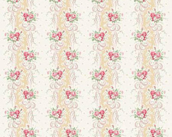 English Rose Garden cotton fabric by Quilt Gate RU2310-12A