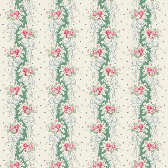 English Rose Garden cotton fabric by Quilt Gate RU2310-12C