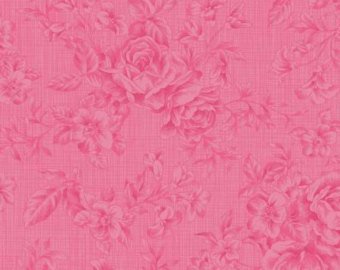 Emma's Garden cotton fabric by Clothworks Y1918-77